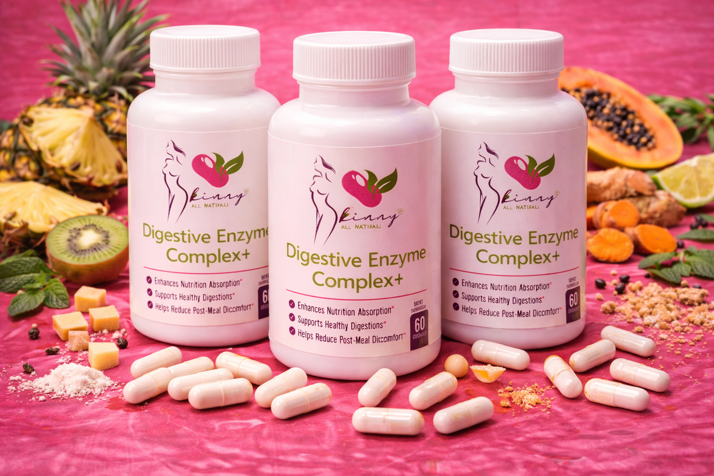 KIT 3 meses DIGESTIVE ENZYME