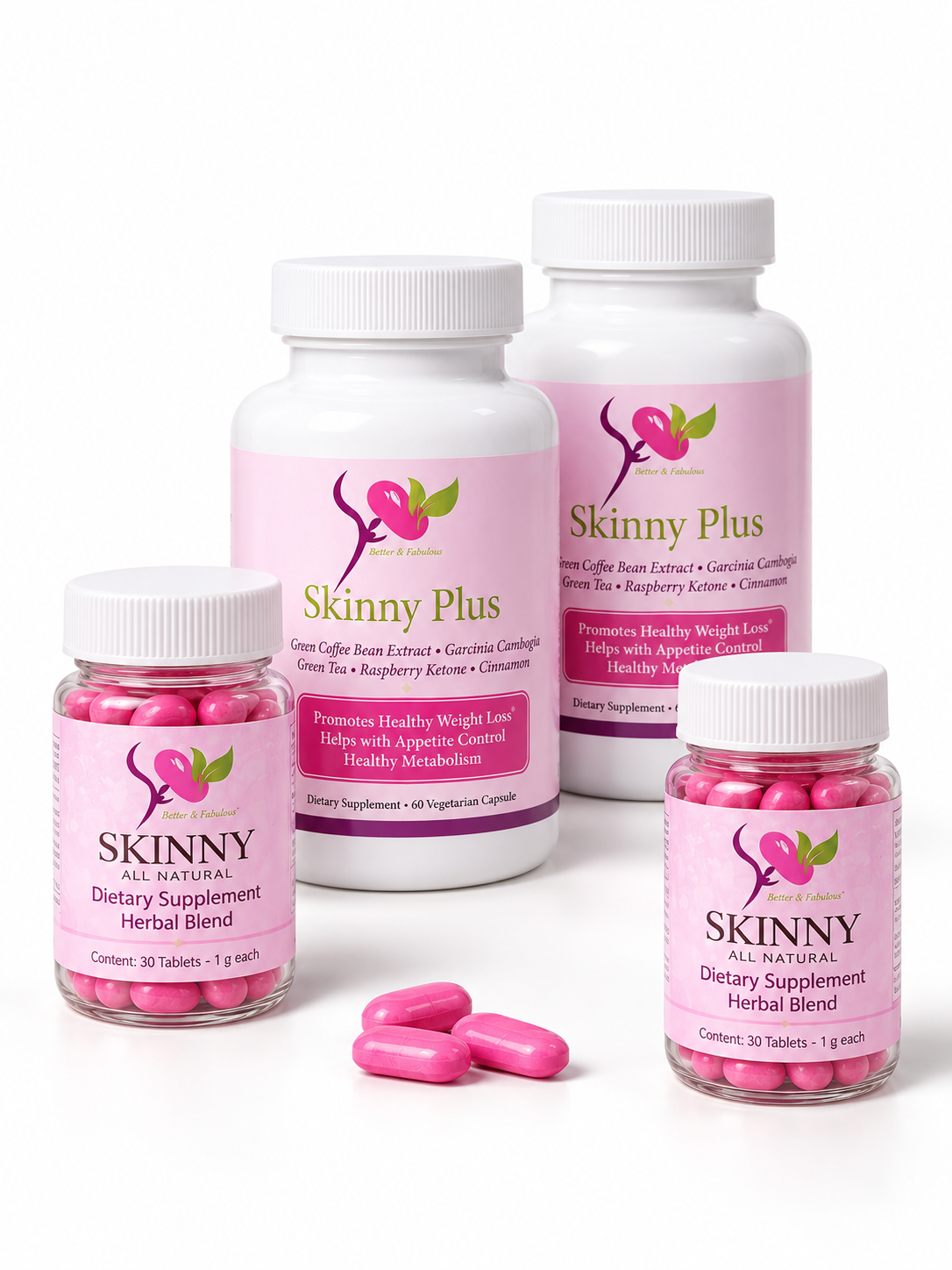 Two Skinny Plus + Two Skinny Bundle