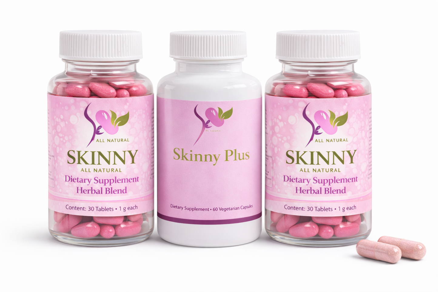 2 SKINNY + 1 SKINNY PLUS